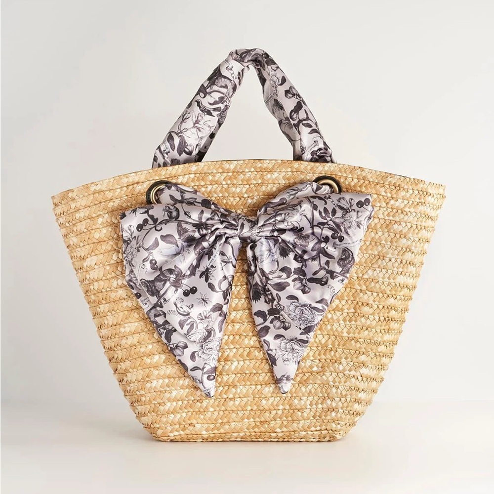 Fable England Tree of Life Basket Bag